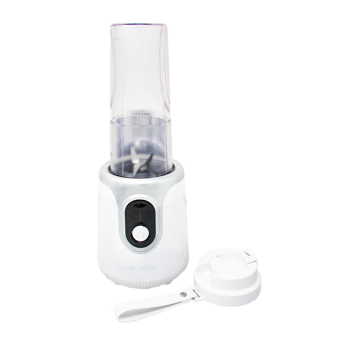 Licuadora Portátil 500 ml Inalámbrica Blanca Decakila KMJB022W (Caja de 4 Piezas)