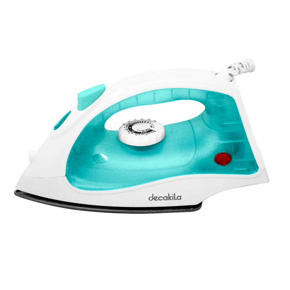 Plancha de Vapor con Antiadherente 1100 W Verde Aqua Decakila KUEN019V