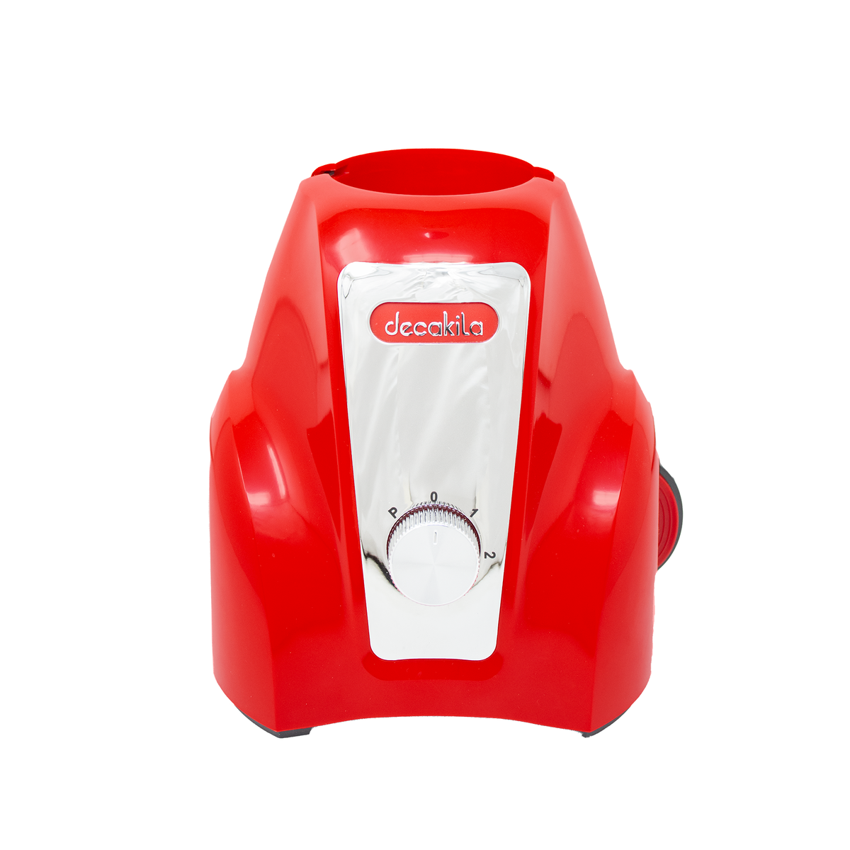 Licuadora 2 Velocidades Vaso de Plástico 1.5 L Inalámbrica de Batería Roja Decakila KMJB049R