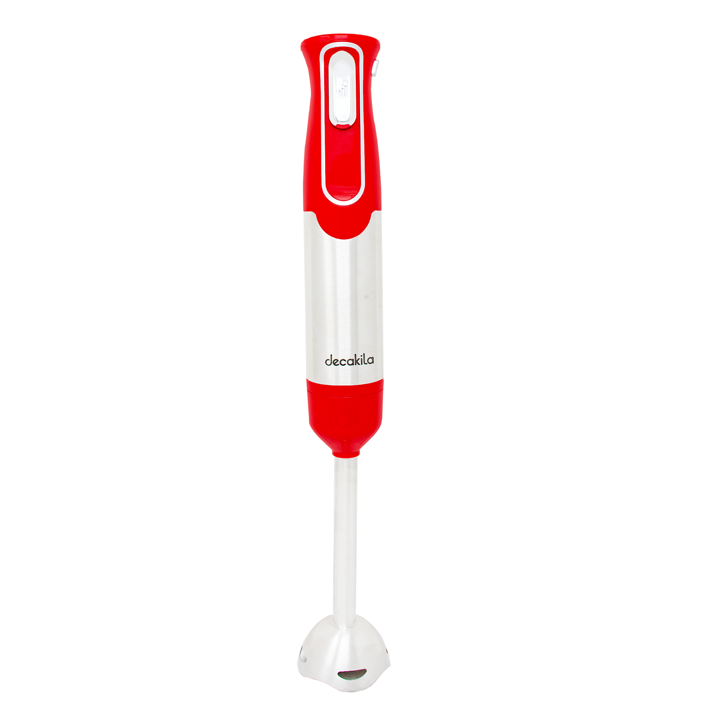 Batidora de Inmersión Inalámbrica con Accesorios 4 en 1 Roja Decakila KMJB024R (CAJA DE 6 PZAS)