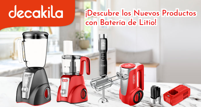 ¡Descubre los Nuevos Productos Decakila con Batería de Litio!