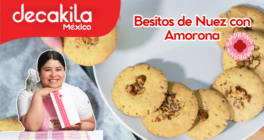 Besitos de Nuez Amorona