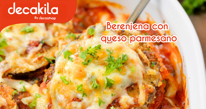 Berenjenas con queso parmesano en freidora de aire