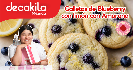 Galletas de Blueberry con Limón Amorona