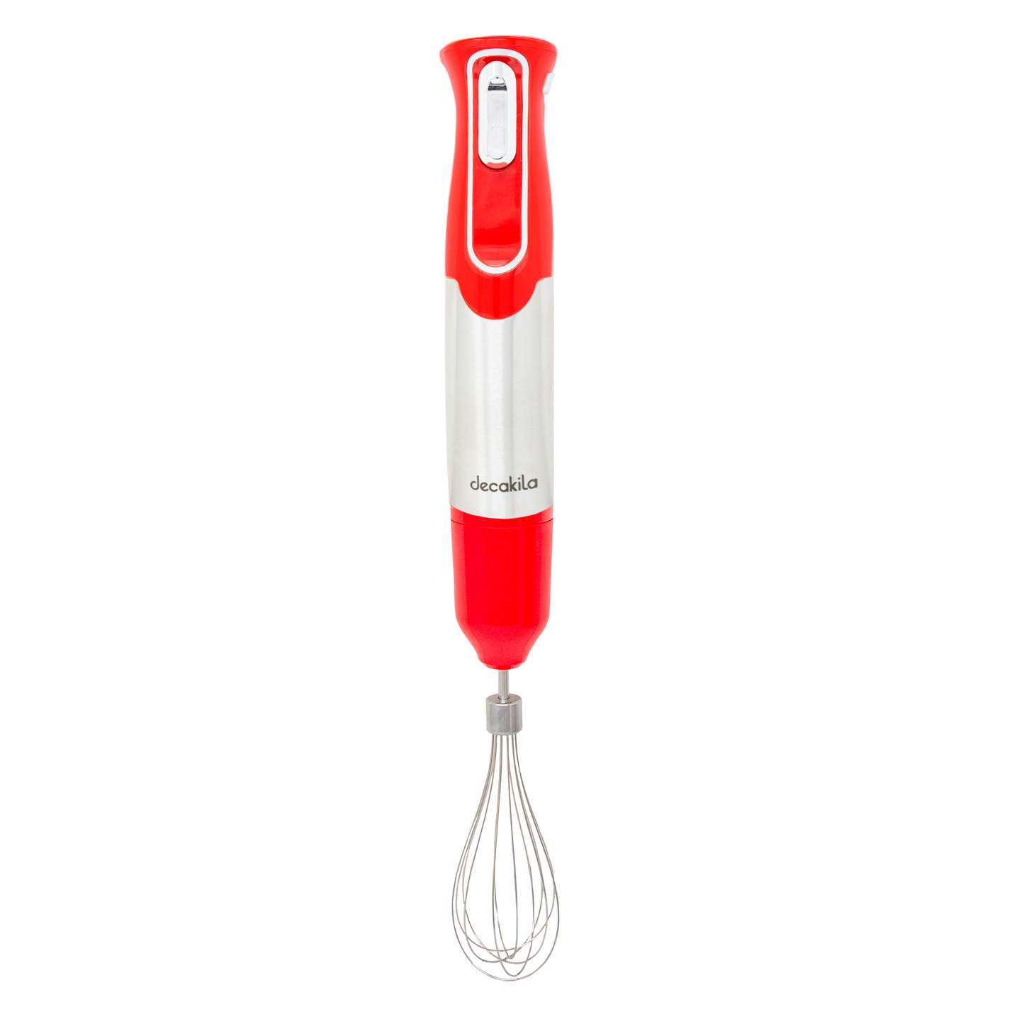 Batidora de Inmersión Inalámbrica con Accesorios 4 en 1 Roja Decakila KMJB024R