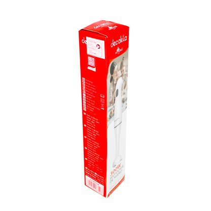 Batidora de Inmersión 300 W Blanca Decakila KUJB025W (Caja de 24 Piezas)