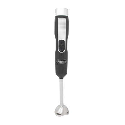 Batidora de Inmersión 5 Velocidades con Accesorios 5 en 1 Inalámbrica con Batería Recargable Negra Decakila KUJB056B (Caja con 6 piezas)
