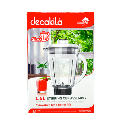 Vaso Completo de Licuadora Vidrio Decakila KMJB072W