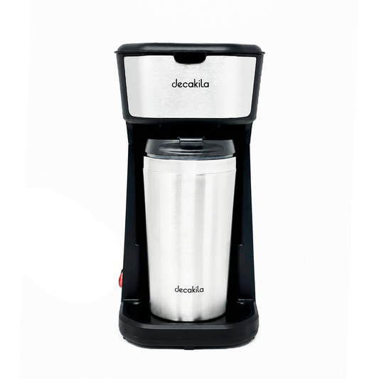 Cafetera de Goteo Personal con Vaso Térmico de 400 ml 600 W Decakila KUCF002B