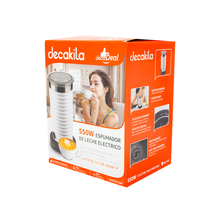 Espumador Eléctrico Automático 550 W Decakila KUCF015W (CAJA DE 6 PZAS)