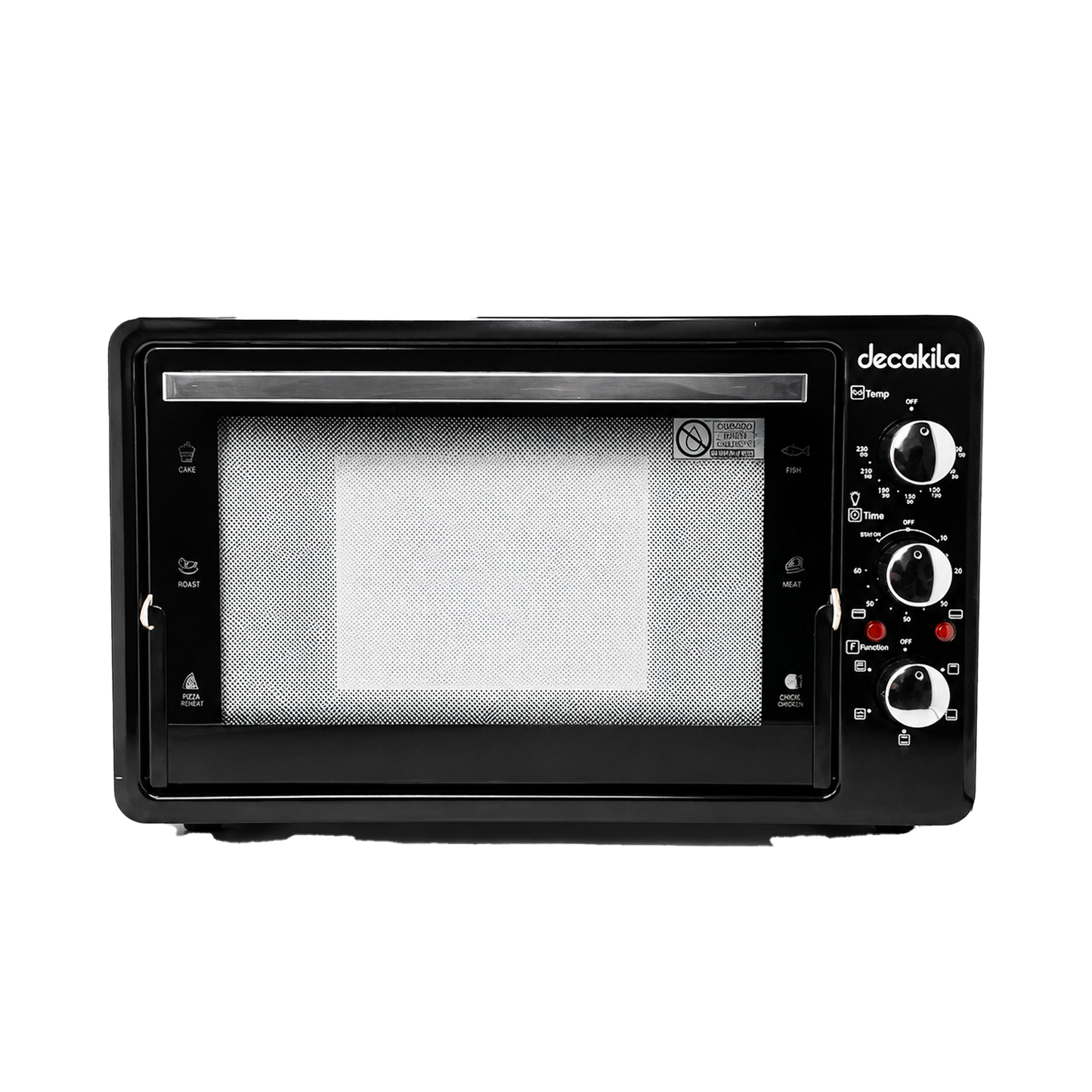 Horno Tostador Eléctrico 38 L Negro Decakila KUEV024B