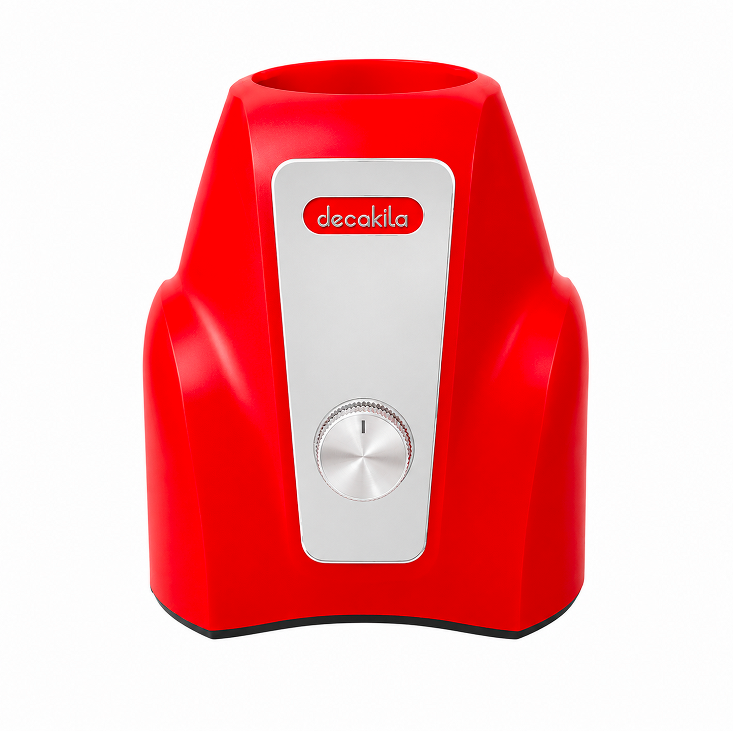 Licuadora 2 Velocidades Vaso de Vidrio 1.5 L Inalámbrica con Batería Recargable Rojo Decakila KUJB052R (Caja de 4 piezas)