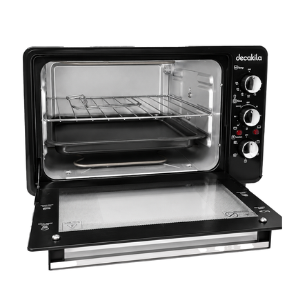 Horno Tostador Eléctrico 38 L Negro Decakila KUEV024B