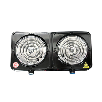 Parrilla eléctrica 2 quemadores de resistencia Decakila KUCC002B