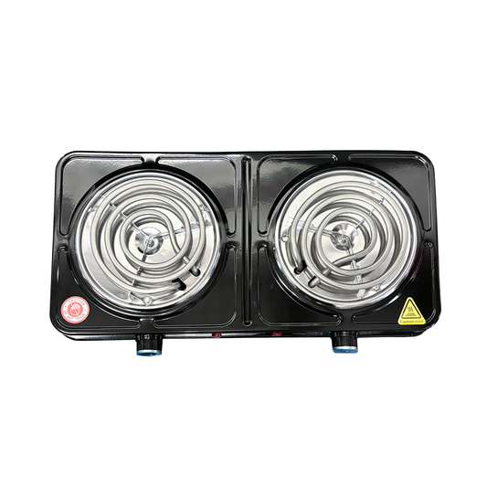 Parrilla eléctrica 2 quemadores de resistencia Decakila KUCC002B