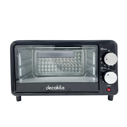 Horno Tostador Eléctrico 10 L Negro Decakila KUEV022B (Caja con 6 piezas)