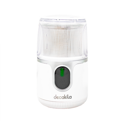 Molino de Café 40g Inalámbrico Blanco Decakila KMCF022W (CAJA DE 12 PIEZAS)