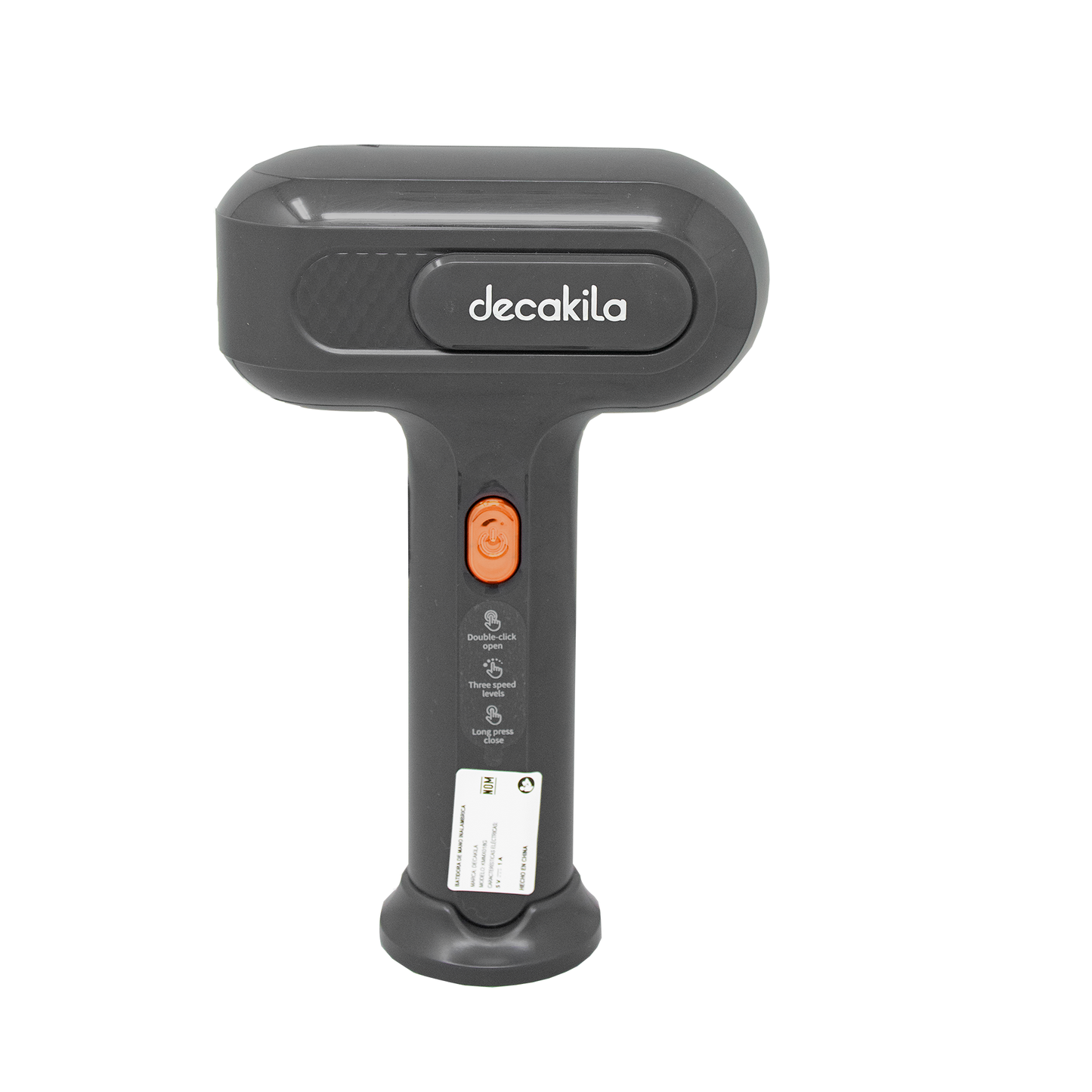 Batidora de Mano Inalámbrica 3 Velocidades Gris Decakila KMMX018G (Caja de 12 Piezas)