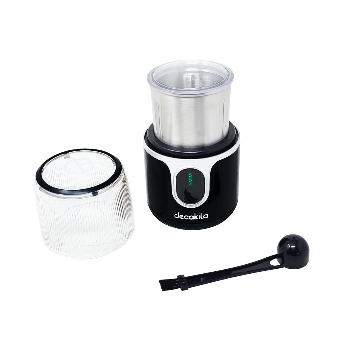 Molino de Café 40g Inalámbrico Negro Decakila KMCF022B (Caja de 12 Piezas)
