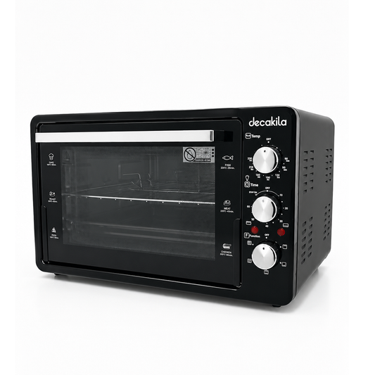Horno Tostador Eléctrico 38 L Negro Decakila KUEV024B