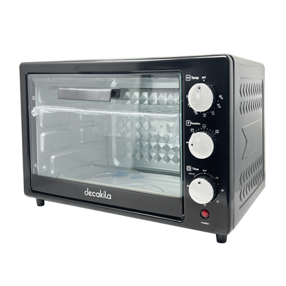 Horno Tostador Eléctrico 22 L Negro Decakila KUEV023B (Caja con 4 piezas)