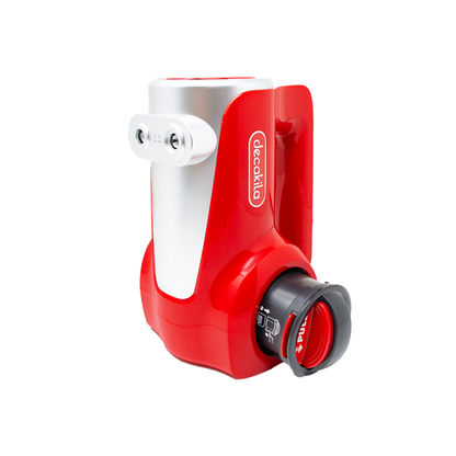 Batidora de Mano 7 Velocidades Inalámbrica de Batería Roja Decakila KMMX022R