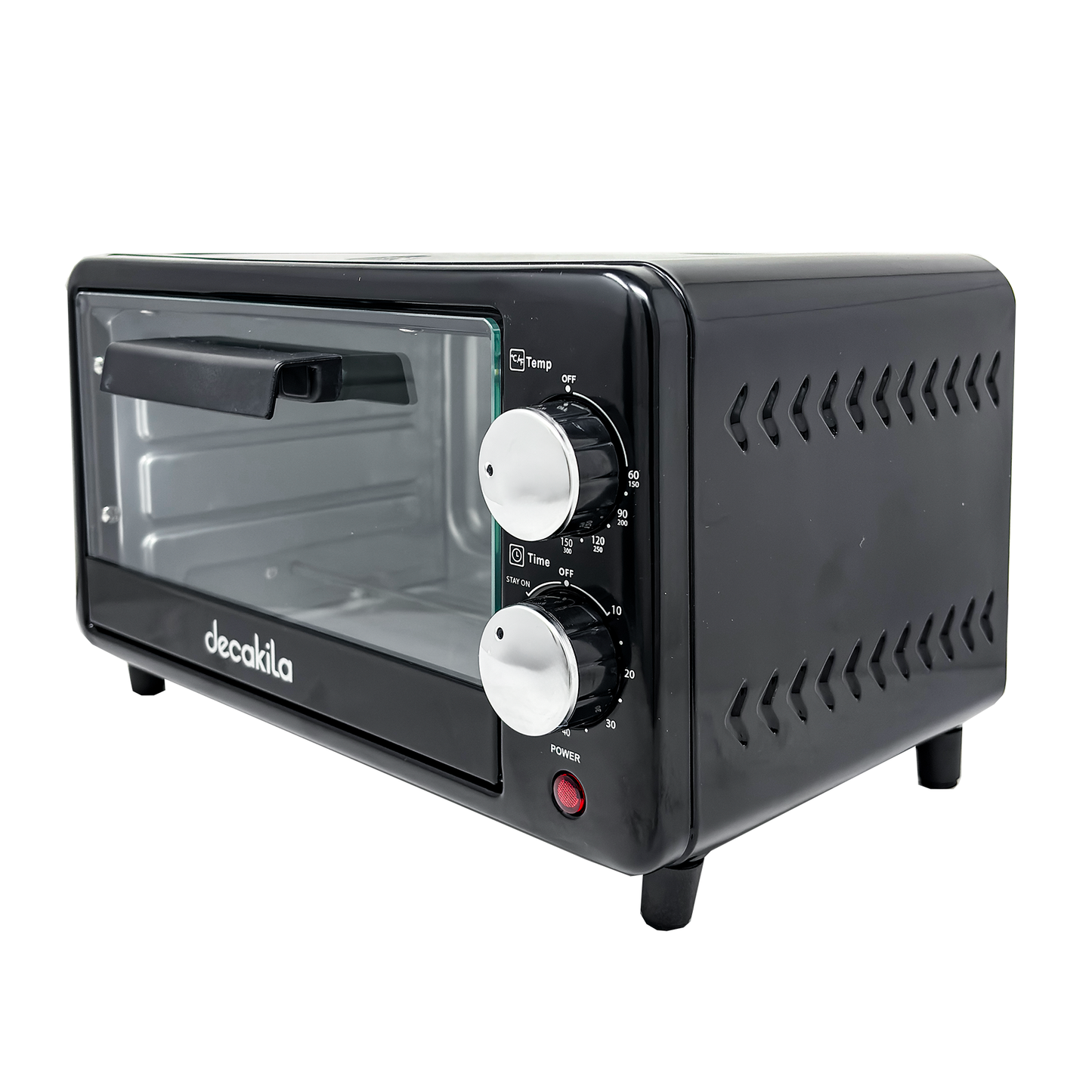 Horno Tostador Eléctrico 10 L Negro Decakila KUEV022B (Caja con 6 piezas)