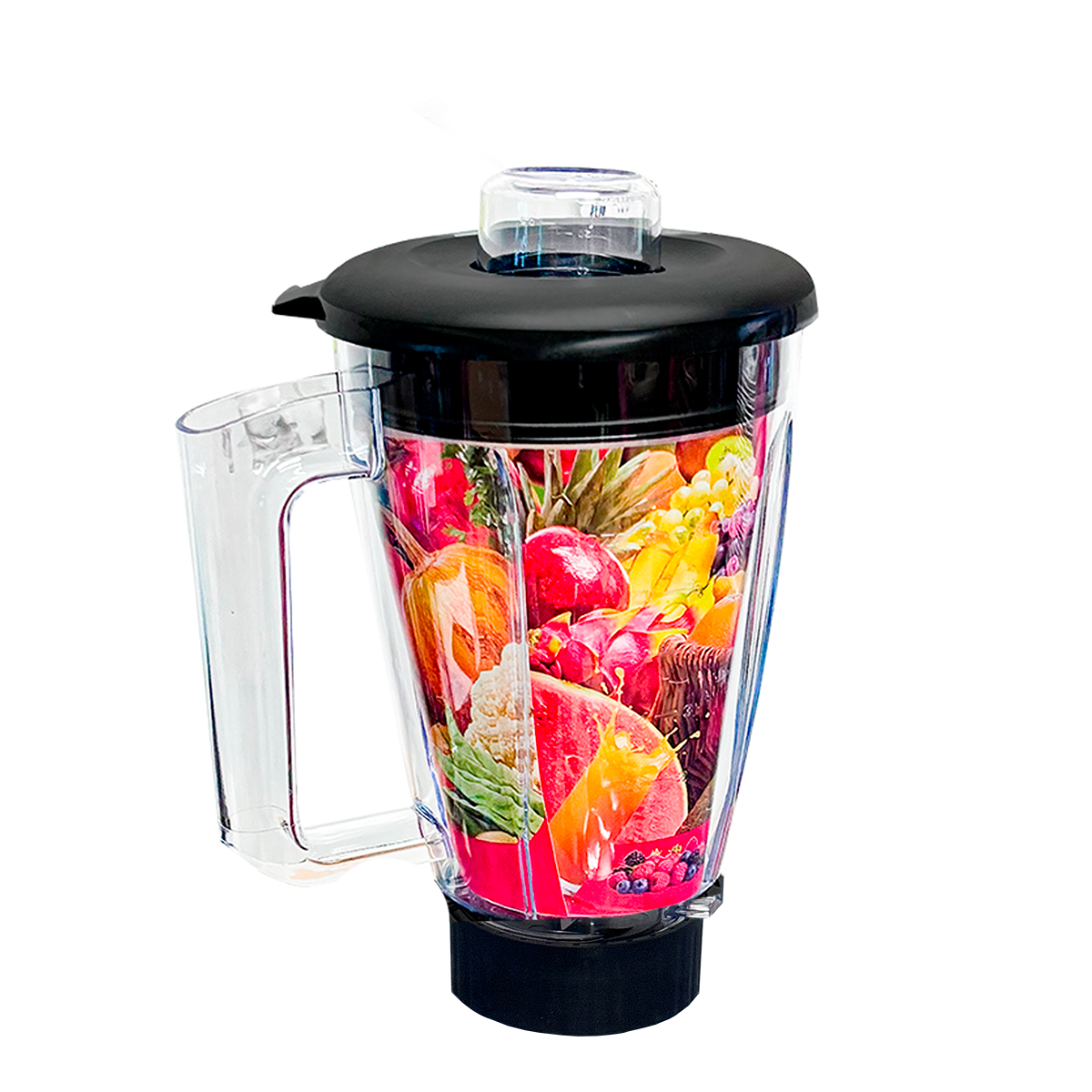 Licuadora 2 Velocidades Vaso de Plástico 1.5 L Inalámbrica de Batería Negro Decakila KMJB049B (Caja de 4 piezas)