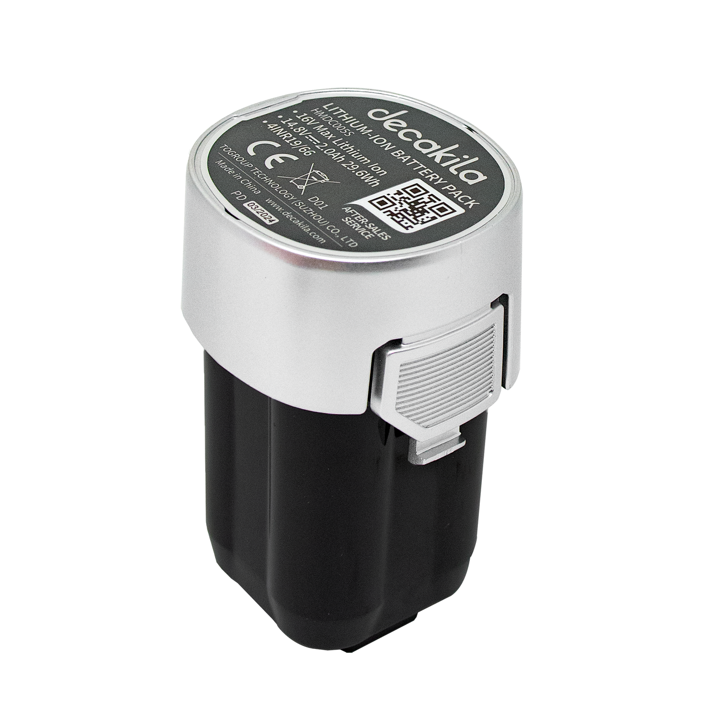 Batería de Litio de 16 V 2.0 Ah para Electrodómesticos Decakila (PAQUETE DE 20 PIEZAS)