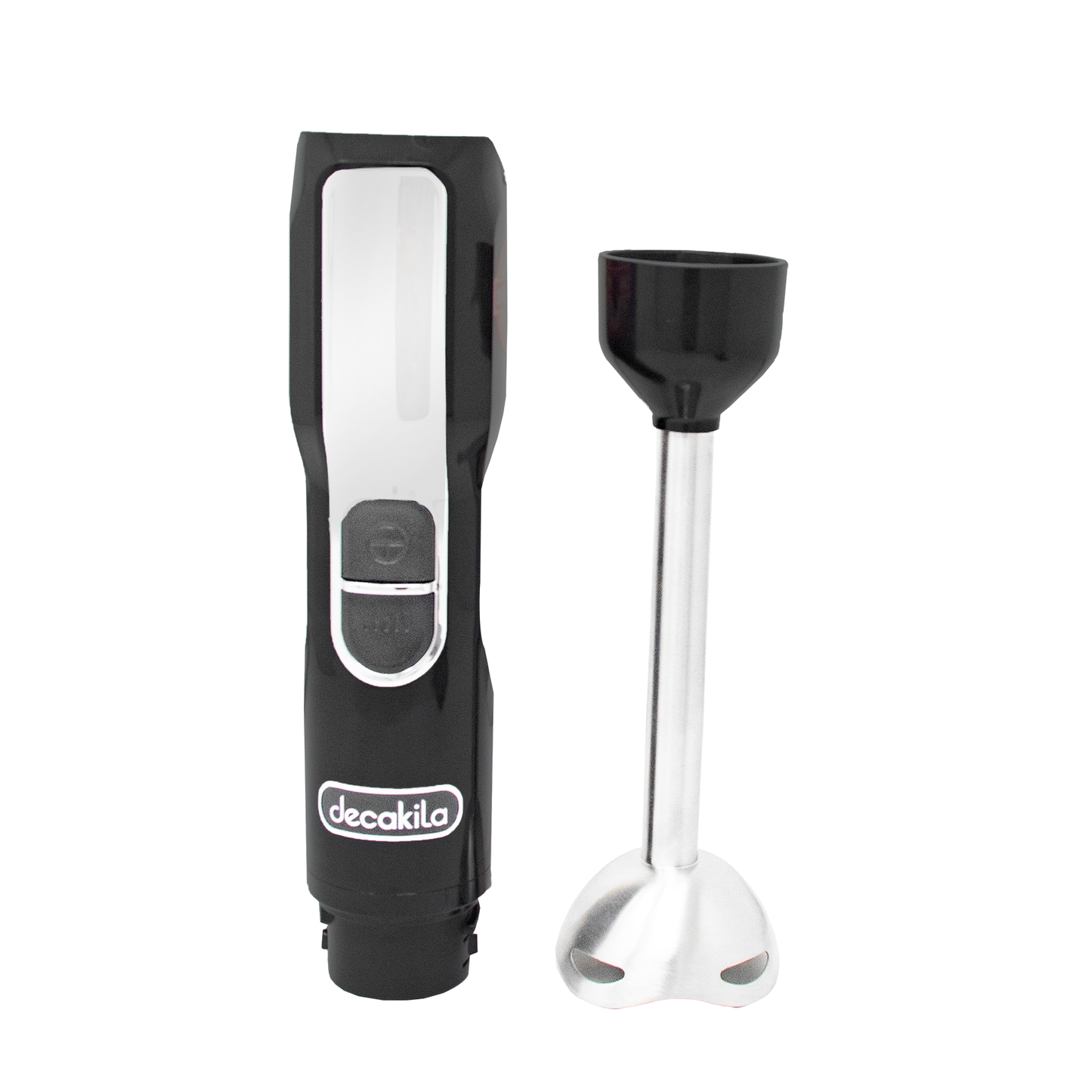 Batidora de inmersión 5 en 1 con accesorios 2 velocidades Inalámbrica de Batería Negra Decakila KMJB055B