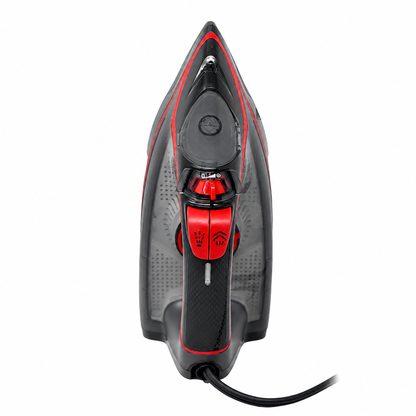 Plancha de Vapor Suela Antiadherente 1700 W Negro/Rojo Decakila KUEN001W