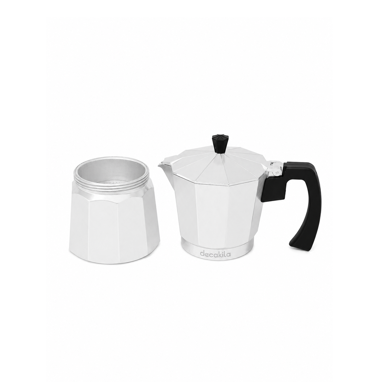 Cafetera de Expresso Italiana 9 Tazas de Aluminio Decakila KMCF025M