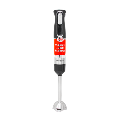 Batidora de Inmersión Inalámbrica con Accesorios 4 en 1 Negro Decakila KMJB024B