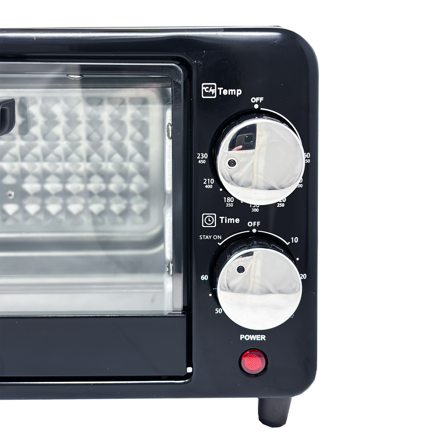 Horno Tostador Eléctrico 10 L Negro Decakila KUEV022B (Caja con 6 piezas)