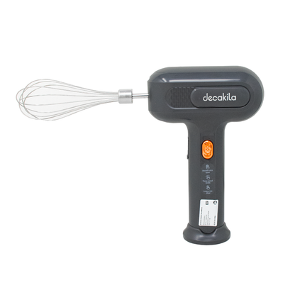 Batidora de Mano Inalámbrica 3 Velocidades Gris Decakila KMMX018G (Caja de 12 Piezas)
