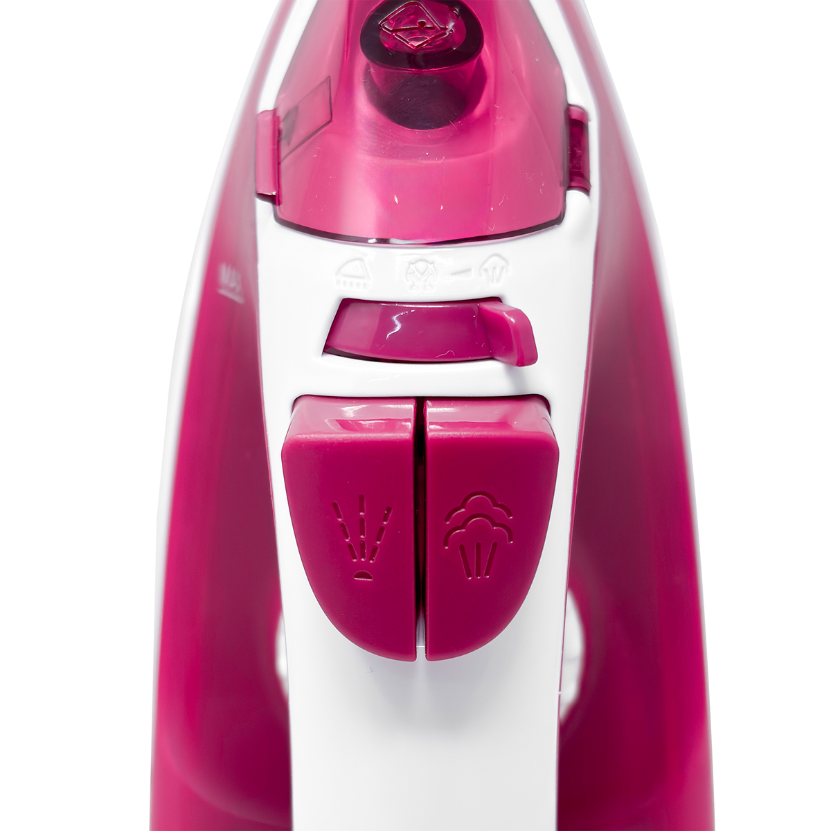 Plancha de Vapor Suela Antiadherente 1100 W Rosa Decakila KUEN002R