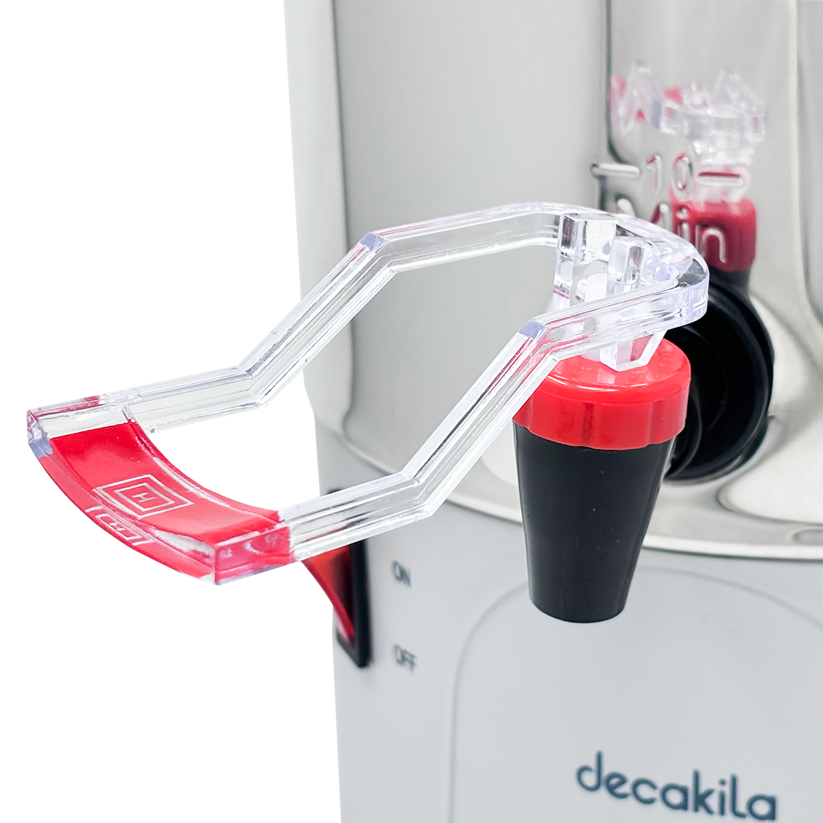 Cafetera Percoladora 50 Tazas (7.4 L) Acero Inoxidable Decakila KUKT024M (Caja con 4 Piezas)