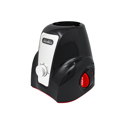 Licuadora 2 Velocidades Vaso de Vidrio 1.5 L Inalámbrica con Batería Recargable Negro Decakila KUJB052B