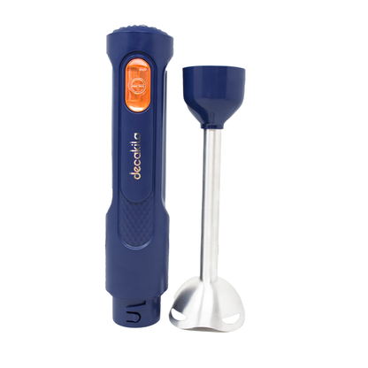 Batidora de inmersión 5 en 1 con accesorios 2 velocidades Azul Decakila KMJB042L (Caja de 6 Piezas)