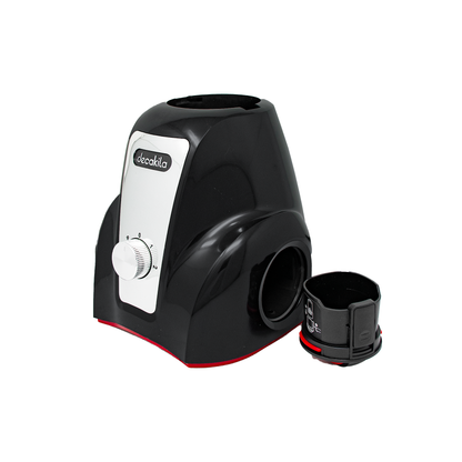 Licuadora 2 Velocidades Vaso de Vidrio 1.5 L Inalámbrica con Batería Recargable Negro Decakila KUJB052B