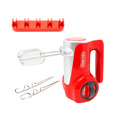 KMMX022R  Batidora de Mano 7 Velocidades Inalámbrica de Batería Roja Decakila (Caja de 6 Piezas)