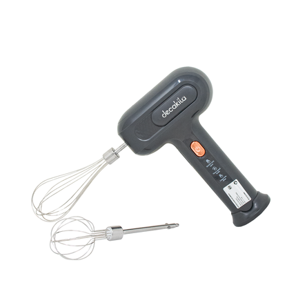 Batidora de Mano Inalámbrica 3 Velocidades Gris Decakila KMMX018G (Caja de 12 Piezas)