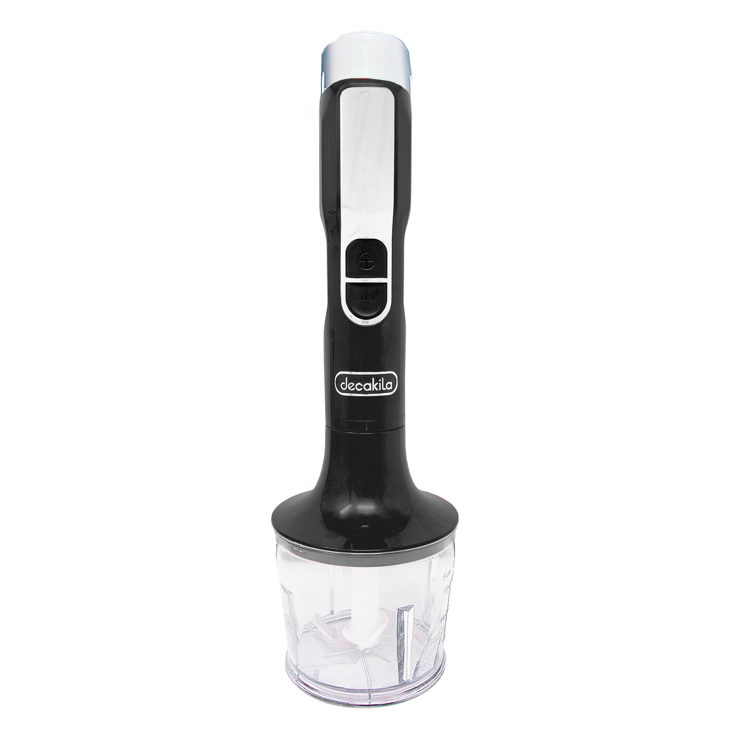 Batidora de Inmersión 5 Velocidades con Accesorios 5 en 1 Inalámbrica con Batería Recargable Negra Decakila KUJB056B (Caja con 6 piezas)