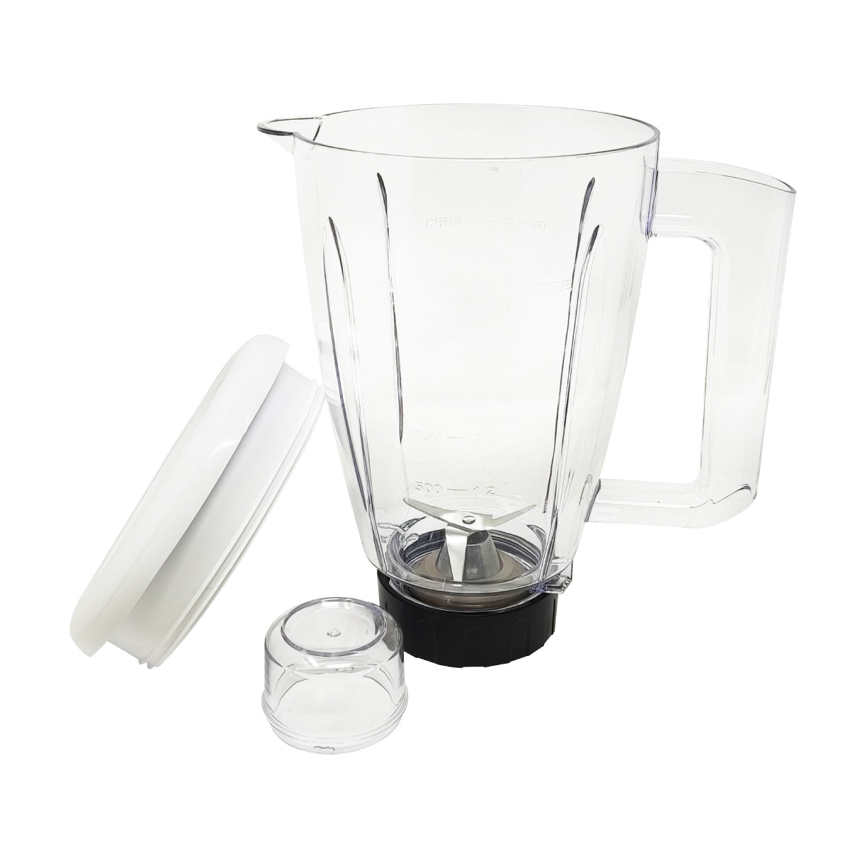 Licuadora 10 Velocidades Vaso de Plástico Blanca Decakila KUJB044W