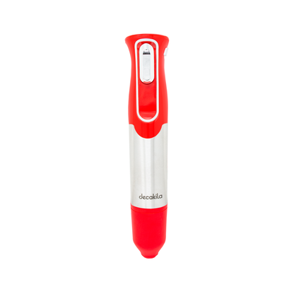 Batidora de Inmersión Inalámbrica con Accesorios 4 en 1 Roja Decakila KMJB024R