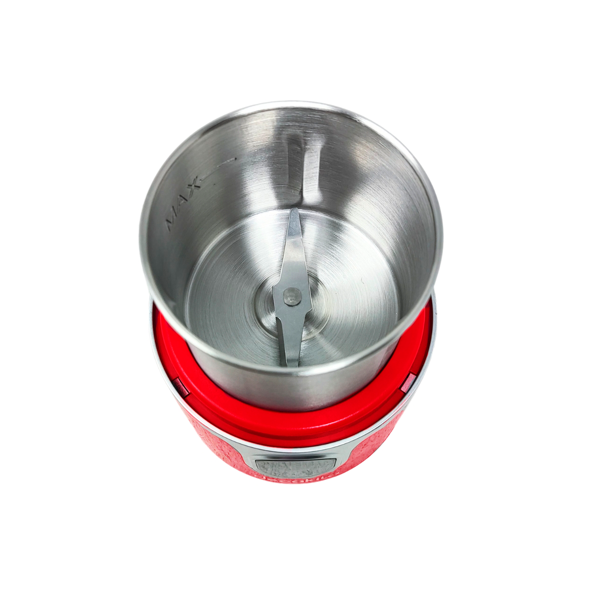 Molino de Café 40g Inalámbrico Rojo Decakila KMCF022R (CAJA DE 12 PIEZAS)