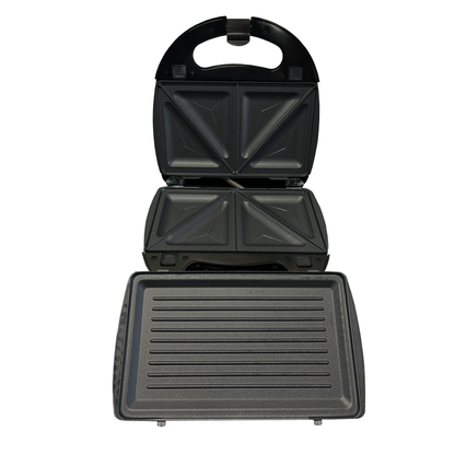 Sandwichera 3 en 1 Placas Intercambiables 750 W Decakila KUEC048M