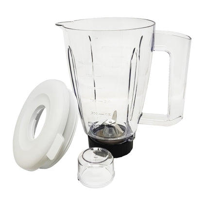 Licuadora 2 Velocidades + Pulso Vaso de Plástico Decakila KUJB043W (Caja de 4 piezas)