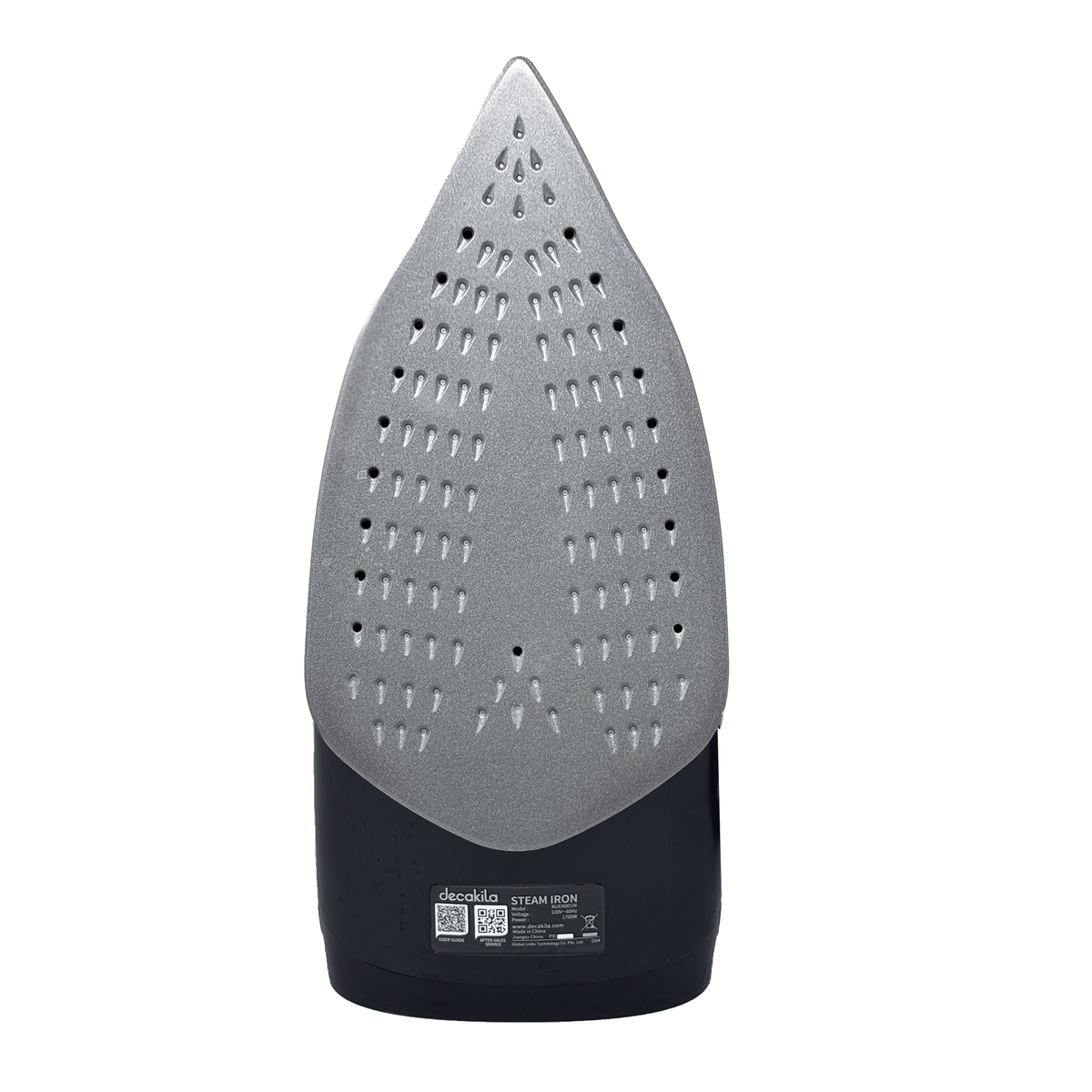 Plancha de Vapor Suela Antiadherente 1700 W Negro/Rojo Decakila KUEN001W