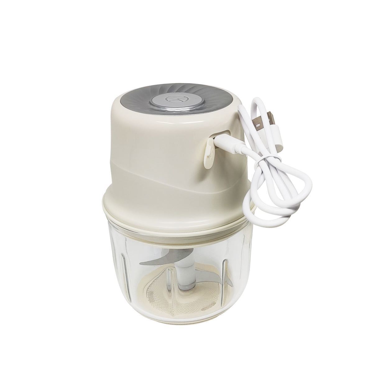 Mini Procesador de Alimentos Inalámbrico Blanco Decakila KMMG008E